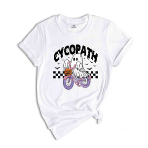 Cycopath Shirt, Cute Ghost Shirt, Halloween Shirt, Cute Halloween Shirt, Funny Halloween Tee, Boo Shirt, Ghost Shirt, Spooky Season Shirt