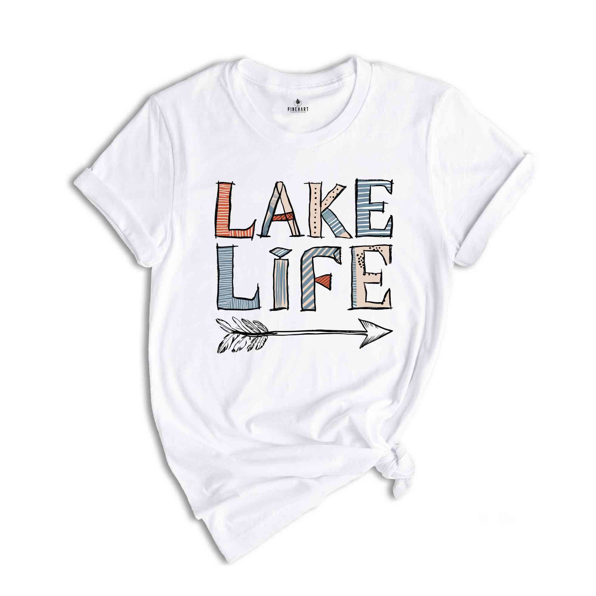 Lake life Shirt, Lake Shirt, Gift for Travel Lover, Wildlife Shirt, Vacation Shirt, Camper Shirt, Lake Life Lover