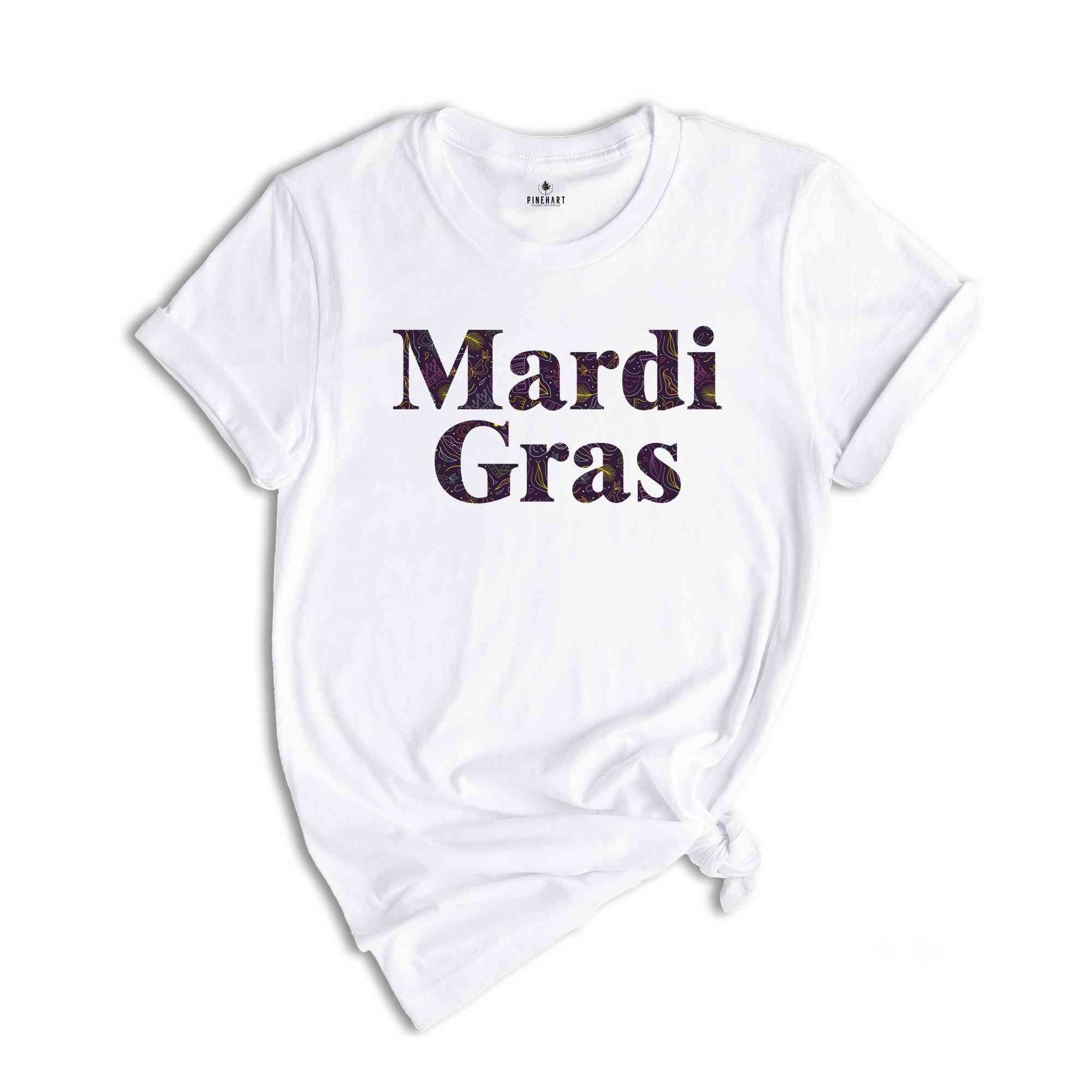 Cute Mardi Gras Carnival T-Shirt, Mardi Gras Tee, Mardi Gras Party Tee, Fat Tuesday, Mardi Gras Gift, Mardi Gras Apparel, New Orleans Shirt