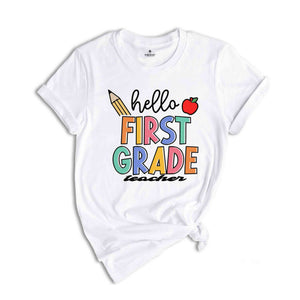 Guiding Bright Minds, First Grade Teacher Shirt