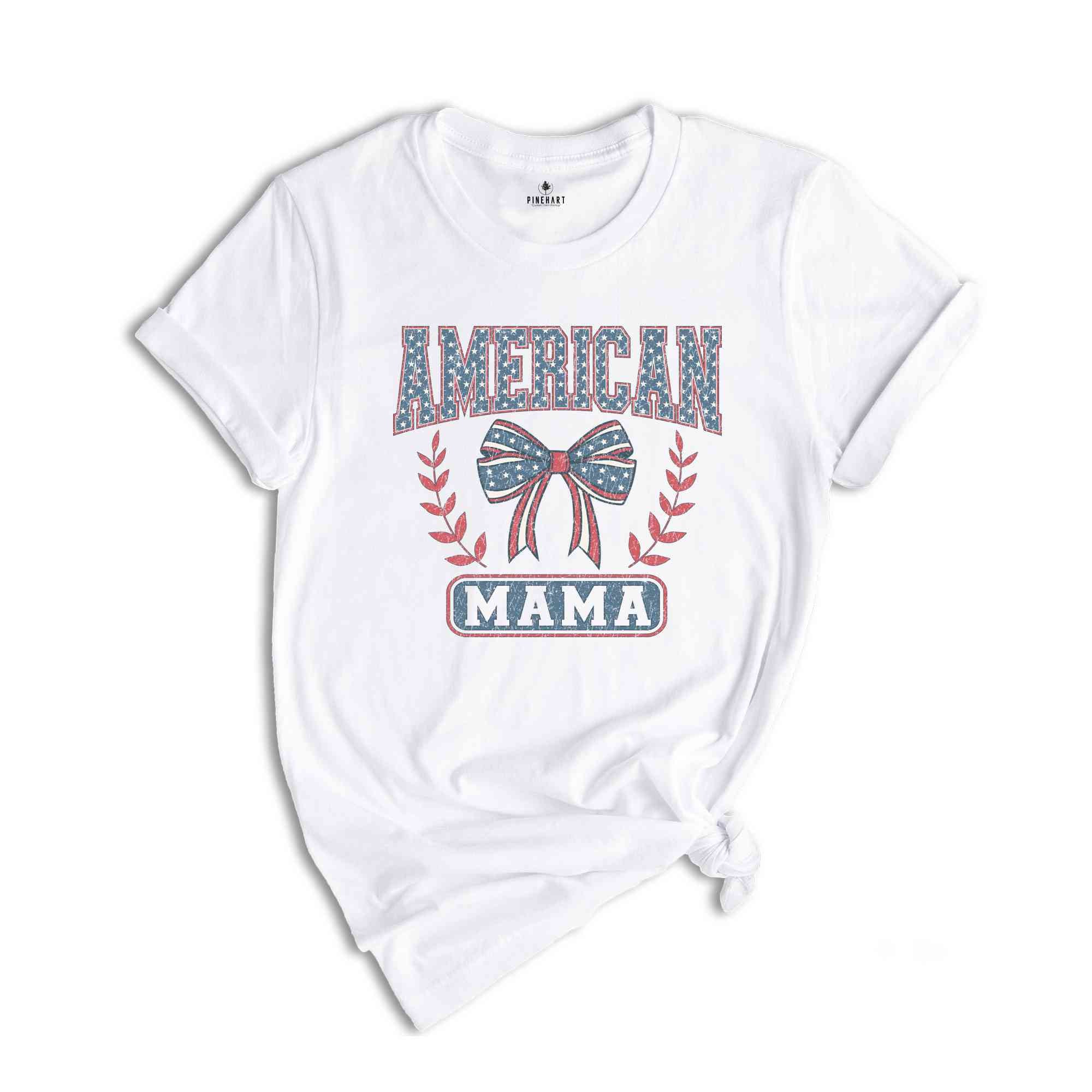 American Mama Retro Shirt, America Shirt, Patriotic Shirt, 4th Of July Shirt, USA Shirt, Red White And Blue, Independence Day Shirt