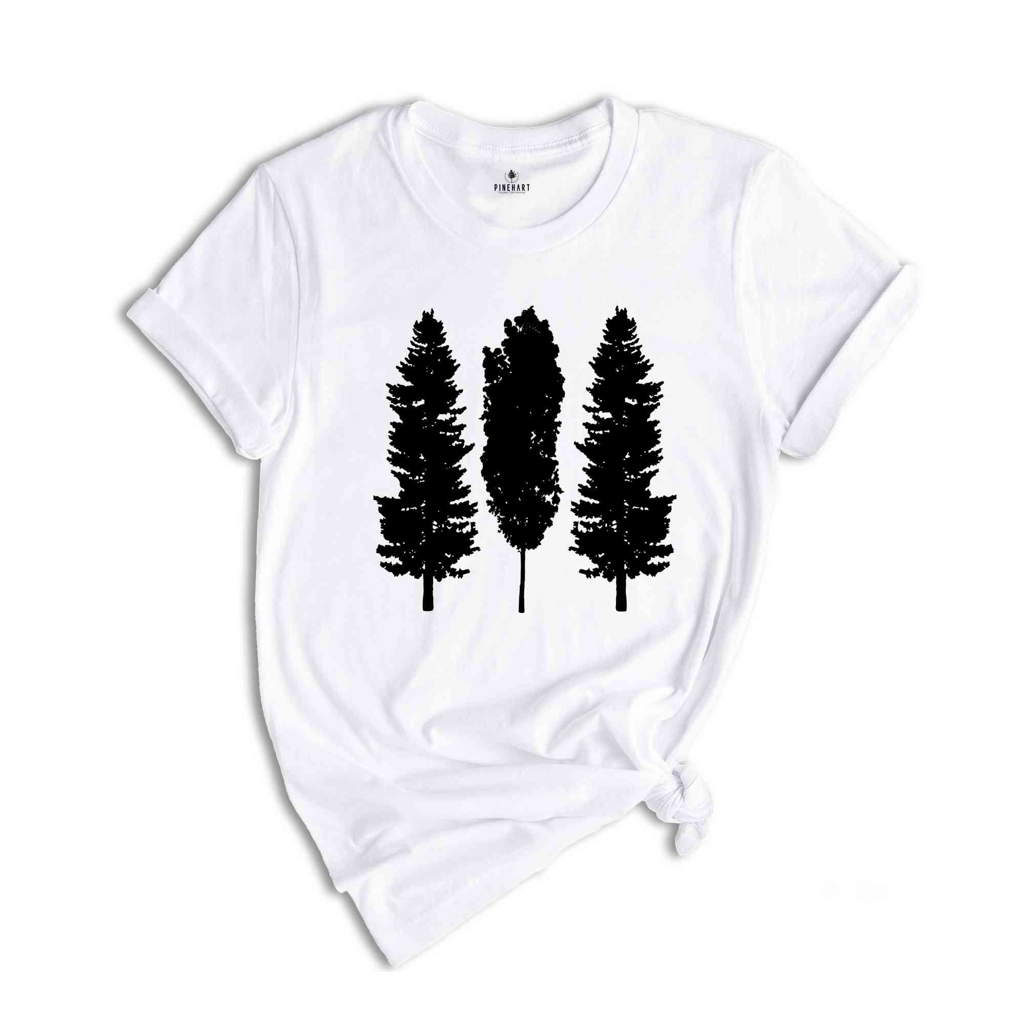 Pine Tree Shirt, Pine Tree T Shirt, Camping Shirt, Hiking Shirt, Adventure Shirts, Nature Lover Gift, Outdoors Shirt, Nature Tee