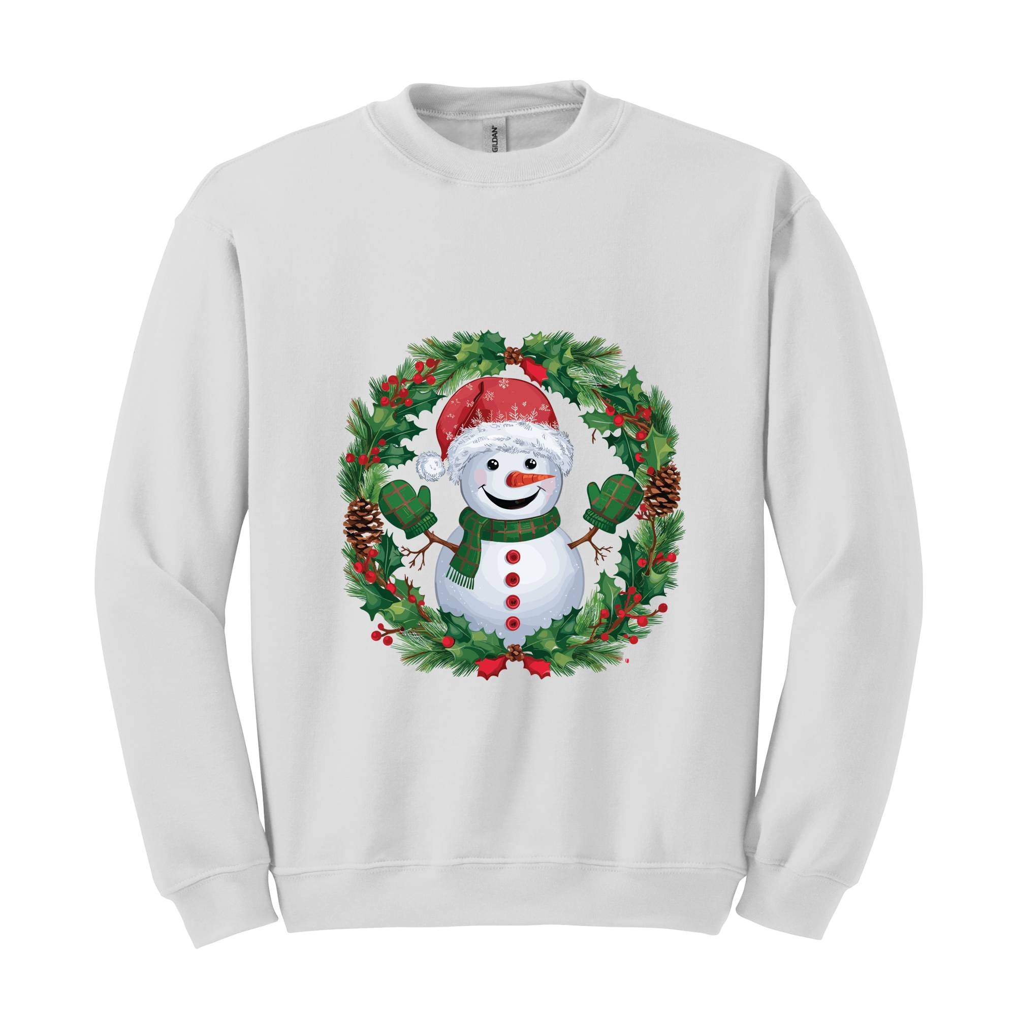 Christmas Snowman Sweatshirt, Christmas Sweatshirt, Snowman Shirt, Snowman T-Shirt, Christmas Sweater, Christmas Shirts for Women