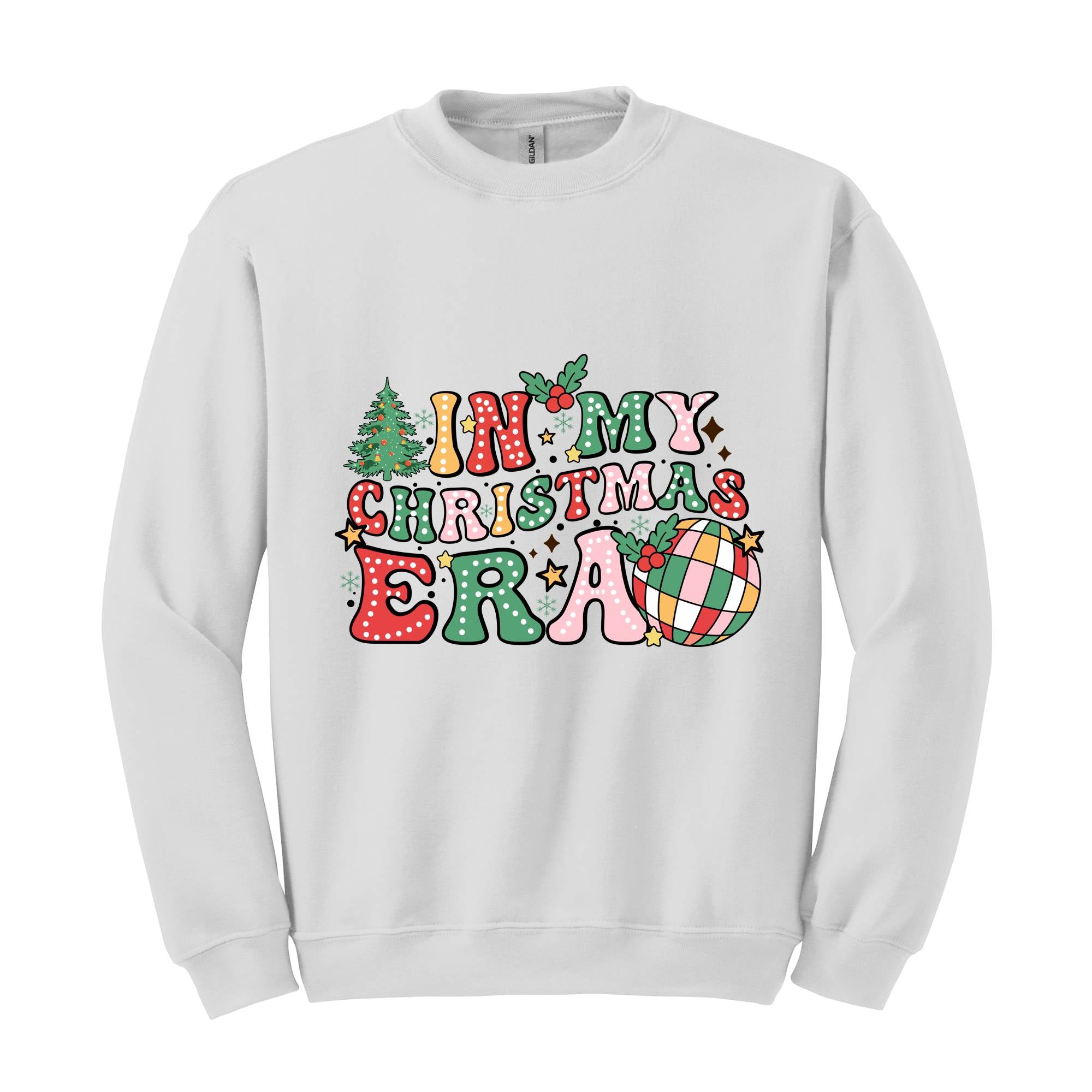 In My Christmas Era Sweatshirt, In My Christmas Sweater, Christmas Sweatshirt, Xmas Shirt, Holiday Sweater, Christmas Party Gift