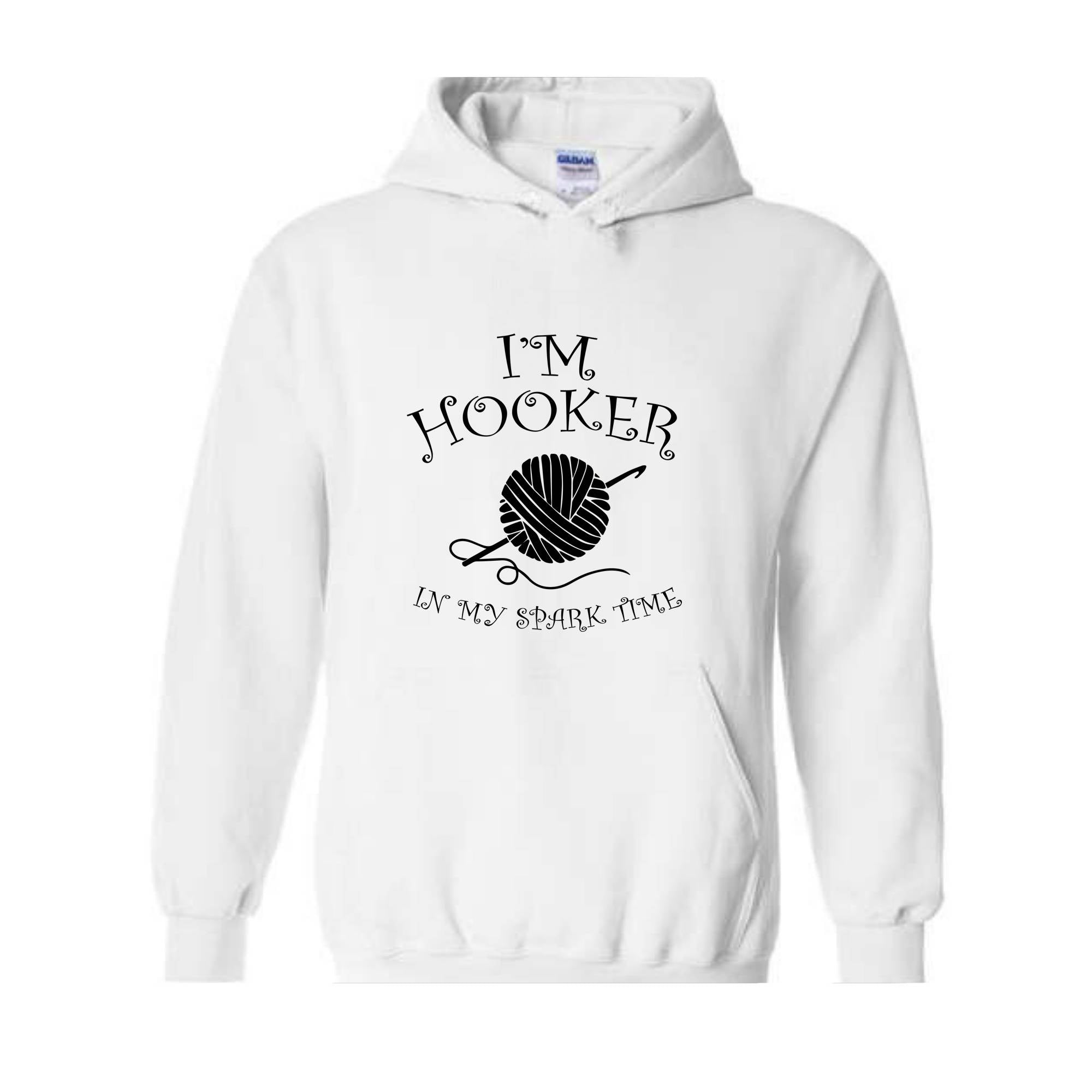 Funny Crochet Sweatshirt, Crafter Hoodie, Knitting Gift, Mothers Day Hoodie, Yarn Lover Sweater, Quilter Sweatshirt, Mom Sweatshirt