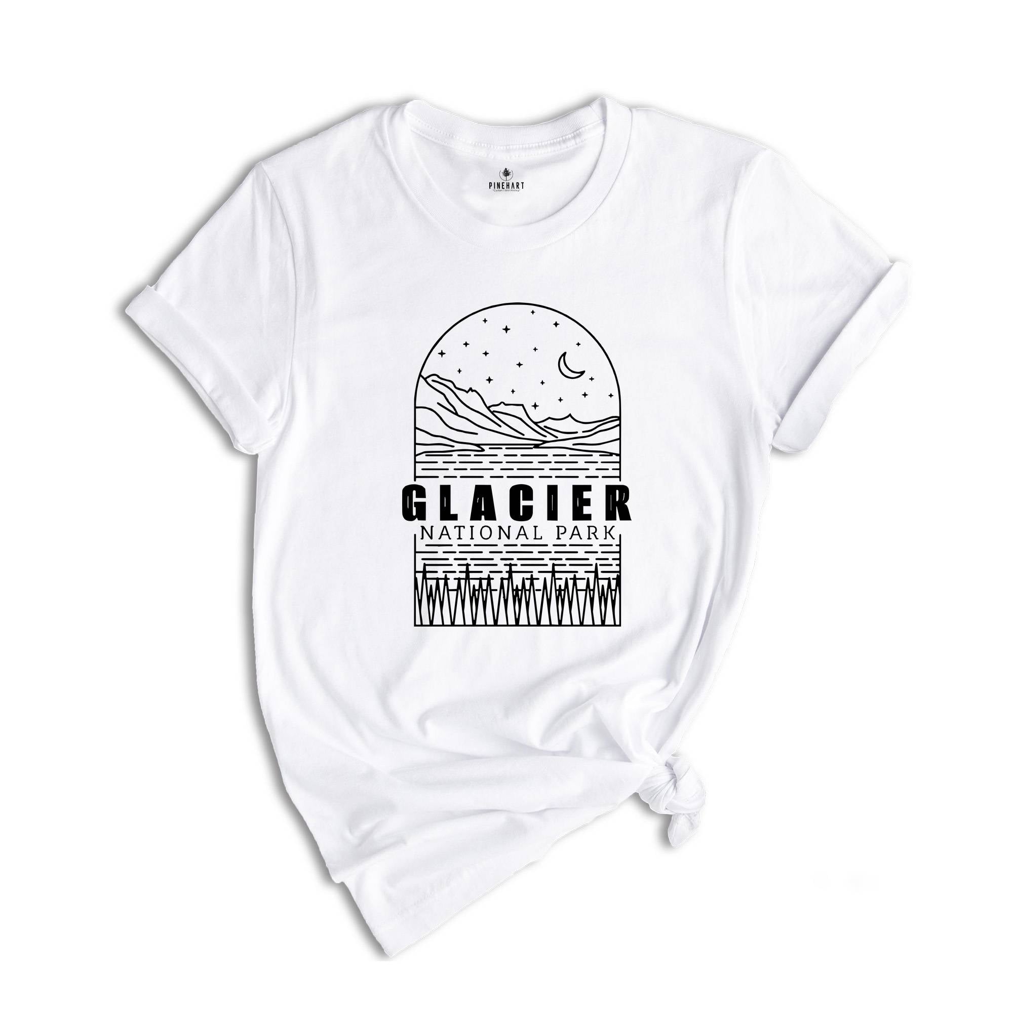 Glacier National Park Shirt, Montana Glacier National Park Shirt, Glacier National Park Camping Shirt, Nature Lover Gift