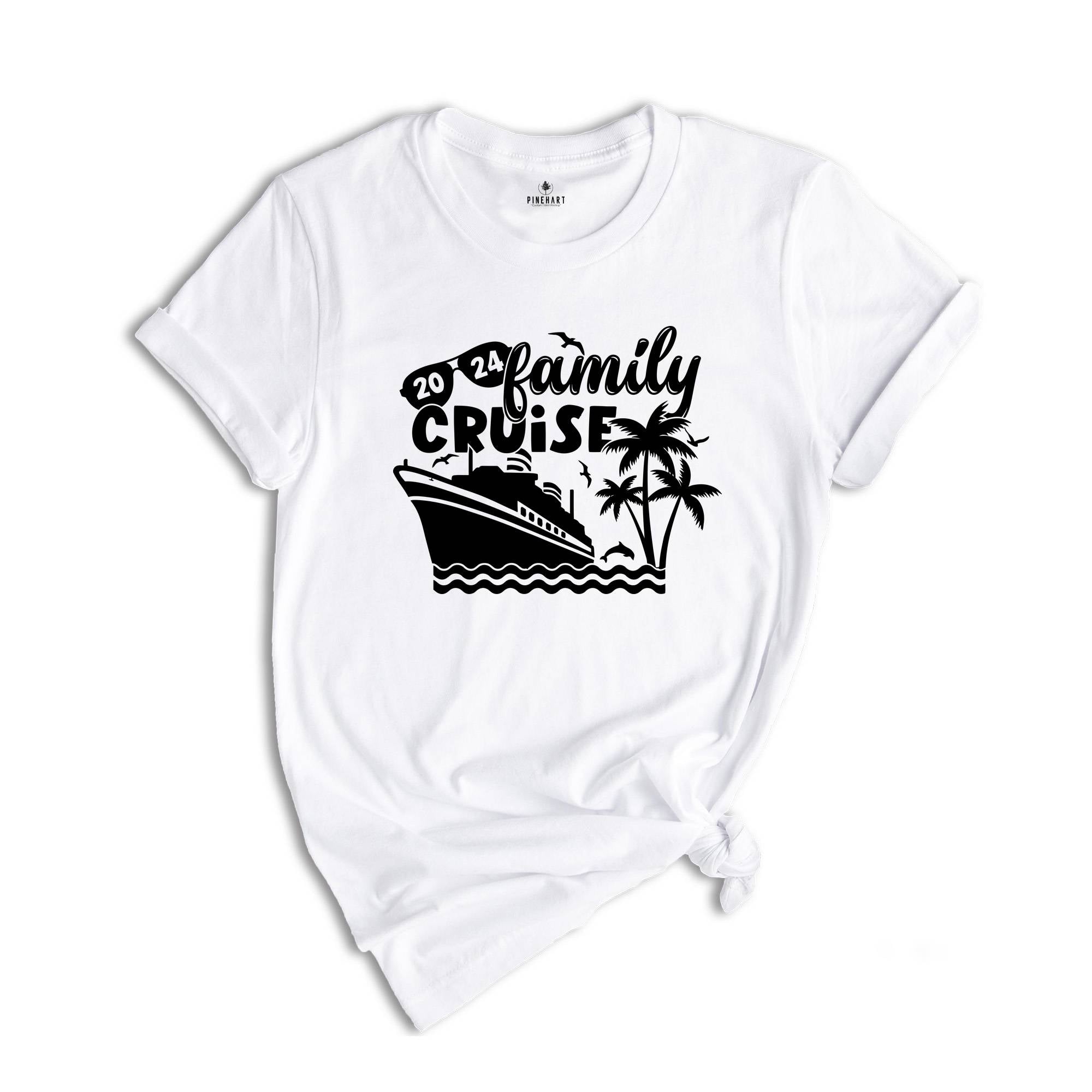 Family Cruise Shirt, Family Matching T-Shirt, Vacation Tee, Family Cruise 2024 Shirt, Beach Vacation Tee, Cute Family Matching Shirt