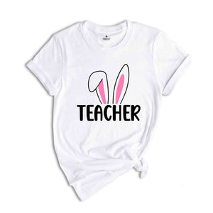 Teacher Shirt, Teacher Easter Shirt, Bunny Ears Shirt, Trendy Peeps Shirt, Bunny Shirt, Cute Teacher Shirt