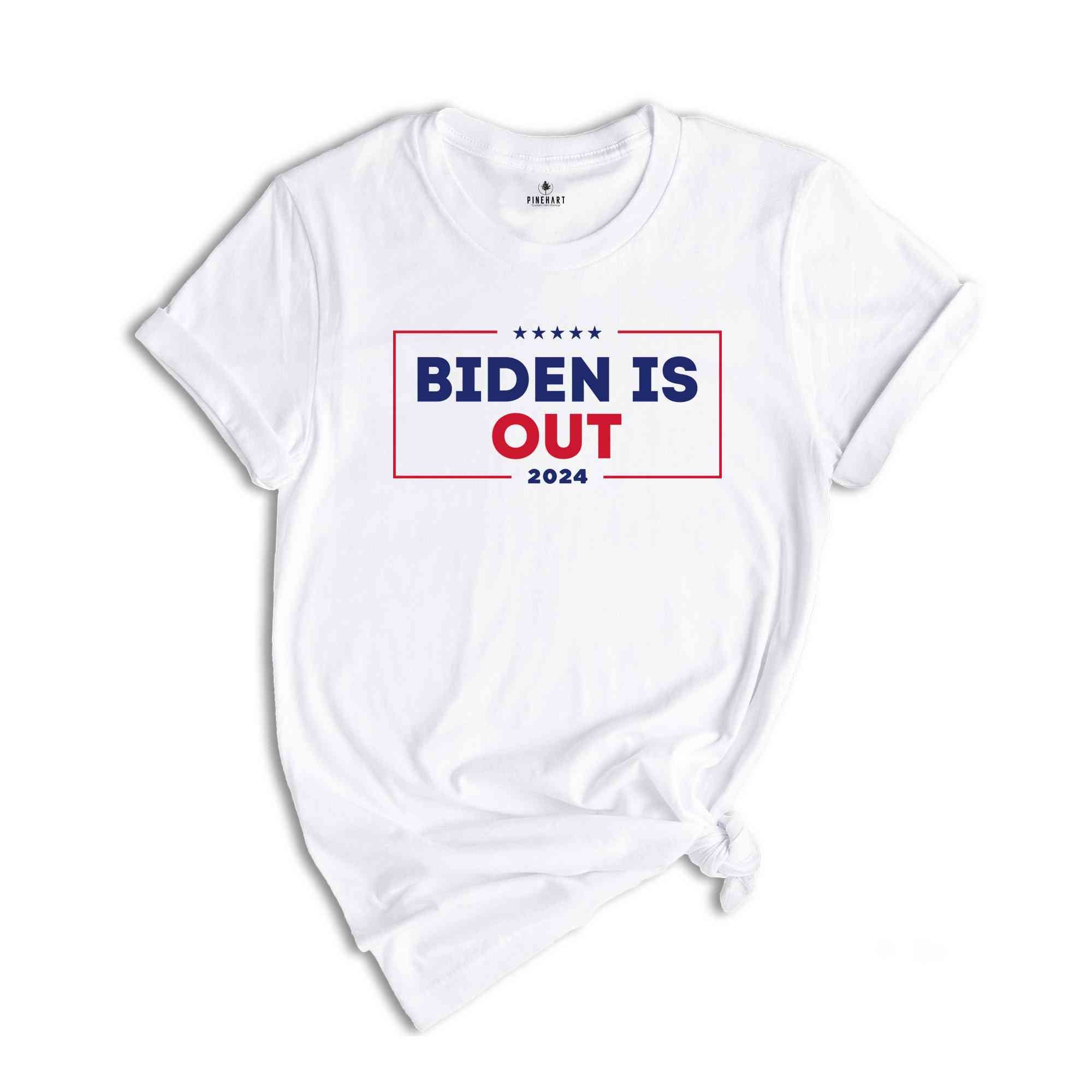 Biden Is Out 2024 Shirt, Vote Shirt, President Shirt, Anti Joe Biden Shirt, Patriot Shirt, 2024 Election Shirt, Political Shirt