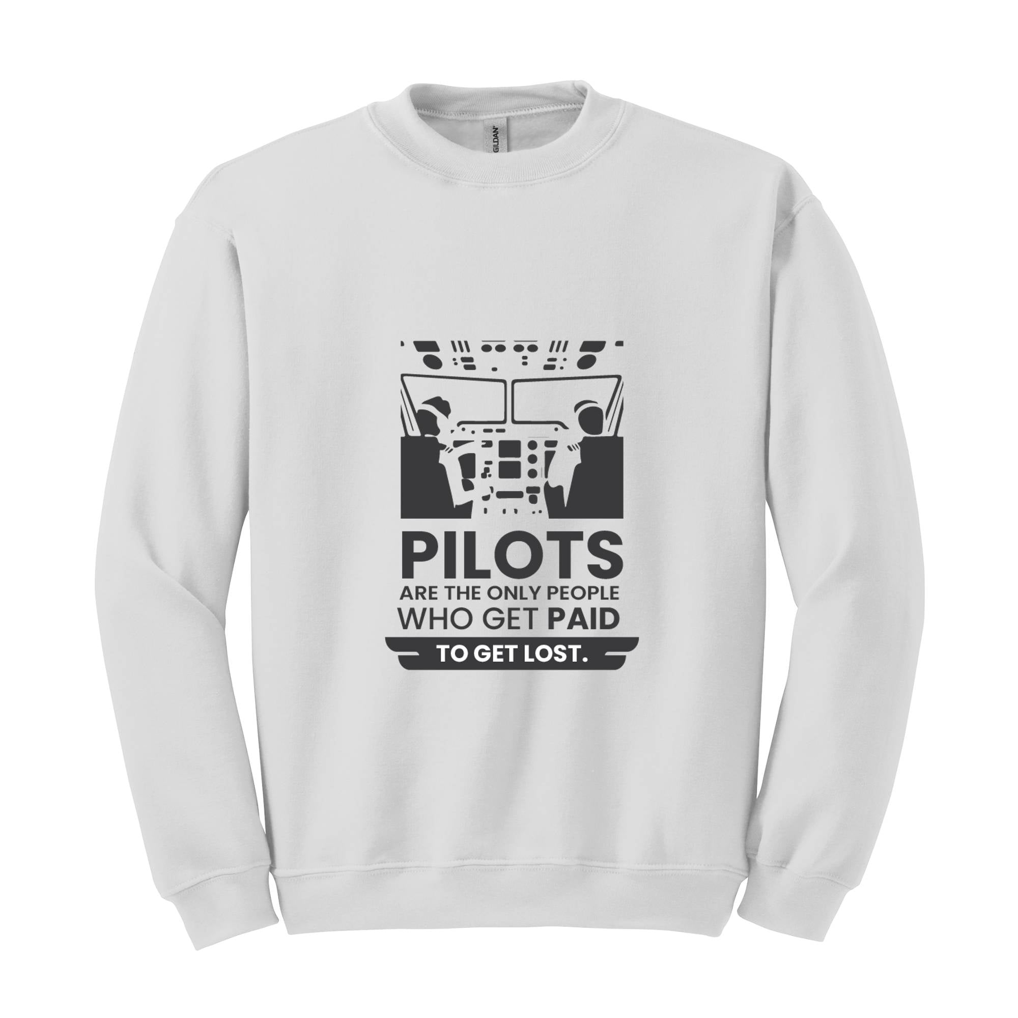 Funny Pilot Design For Men Women Airplane Airline Pilot Sweatshirt, Gift for Airplane Lover, Aviation , Funny Pilot Shirt