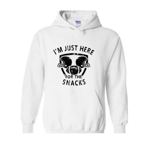 I'm Just Here For The Snacks Sweatshirt, Game Day Sweater, Football Season Sweatshirt, Football Fan Gifts, Sunday Game Apparel