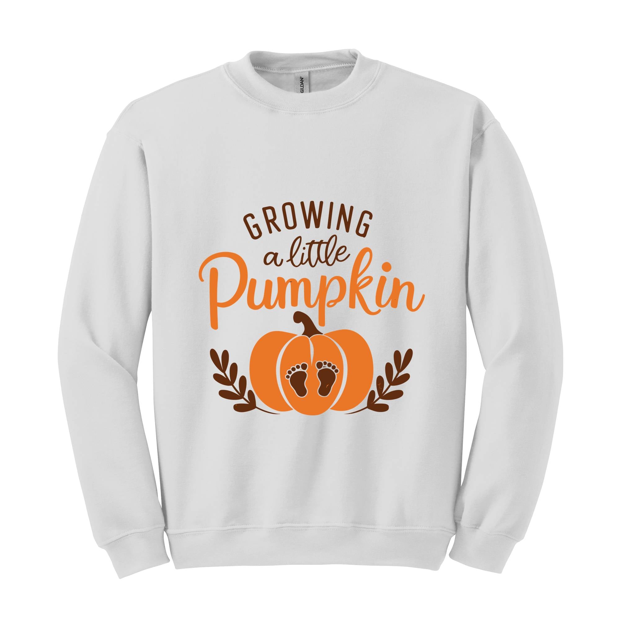 Growing A Little Pumpkin Fall Maternity Sweater, Pregnancy Thanksgiving Sweatshirt ,Fall Pregnancy Announcement Gift ,Pregnancy Reveal