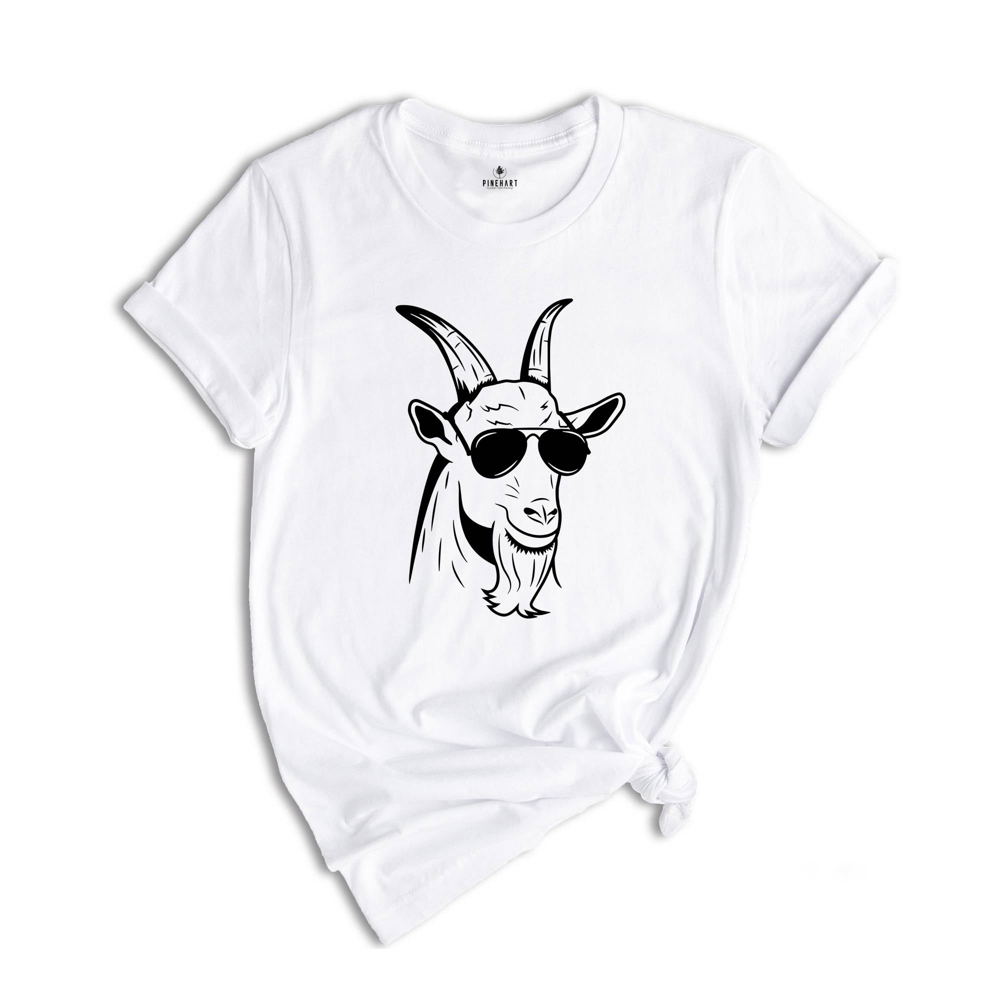 Goats With Sunglasses Shirt, Funny Goat Motivational T-Shirt, Funny Goat Shirt, Goat Tee, Farmer Shirt