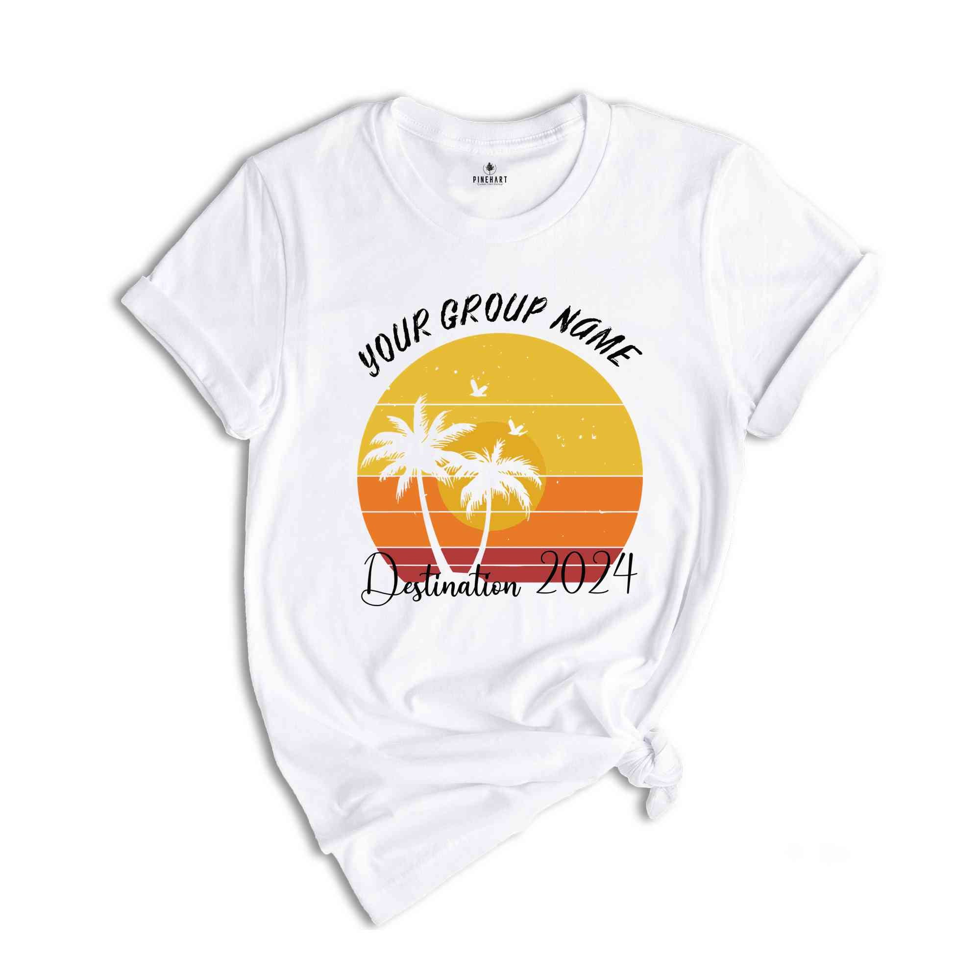 Custom Group Name Vacation Shirt, Matching Family Vacation Shirts, Custom Vacation Shirts, Custom Beach Shirts, Personalized Summer Shirt