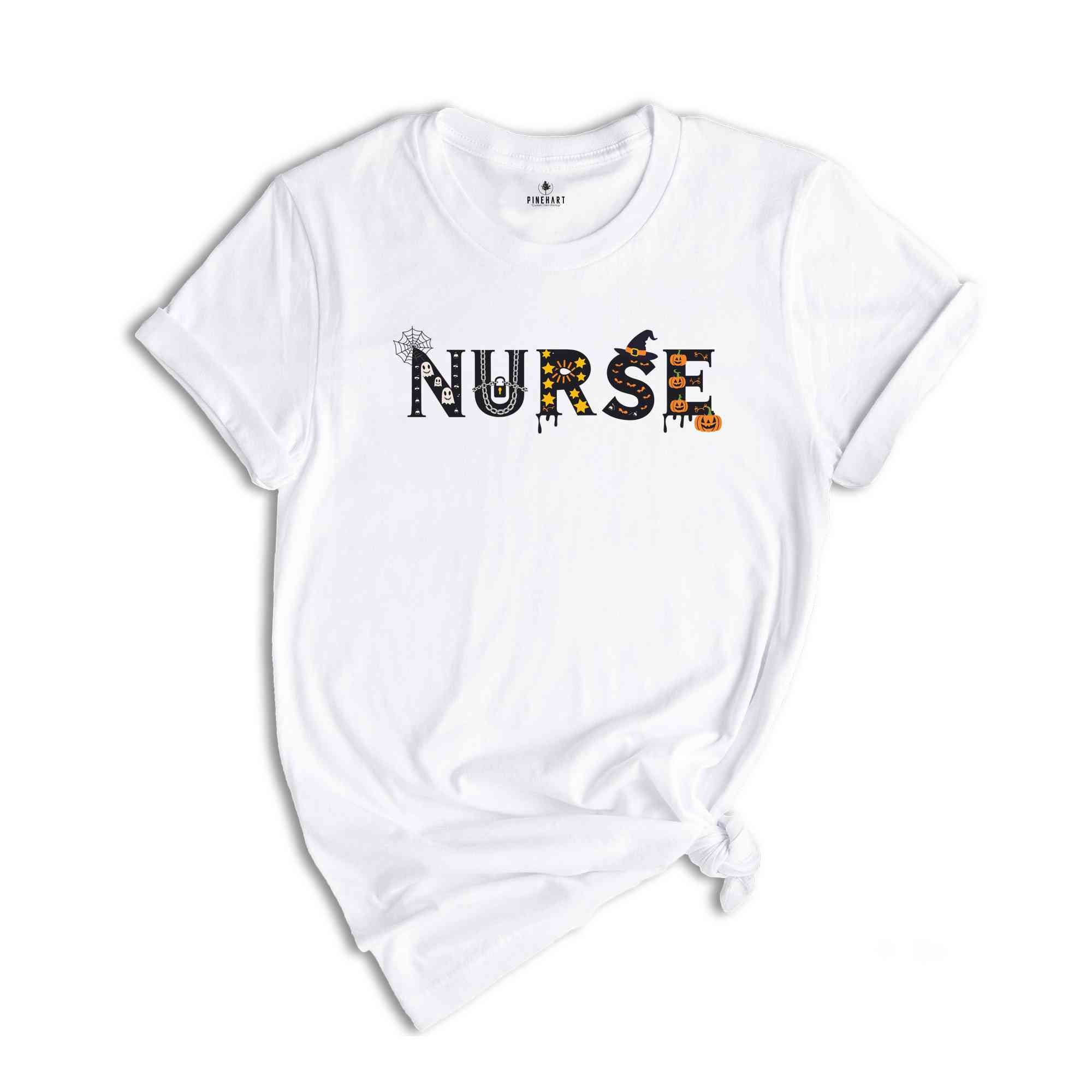 Halloween Nurse shirt, Halloween Nursing Shirt, Nurse Fall Shirt, Nurse Halloween, Nursing Tee, Halloween Shirt, Halloween Shirt