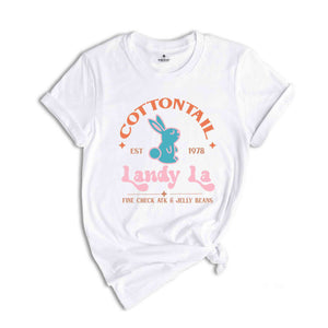 Cottontail Landy La Shirt, Jelly Beans Shirt, Funny Easter Shirt, Easter Bunny Shirt, Cotton Tail Shirt