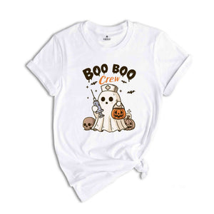 Boo Boo Crew Shirt, Nurse Halloween Shirt, Nurse Gift For Halloween, Nurse Life Shirt, Boo Shirt, Nurse Shirt, Halloween Shirt, Ghost Shirt