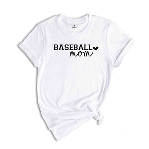 Customized Baseball Mom T-Shirt, Baseball Shirt, Custom Baseball Shirt, Game Day Shirt, Baseball Mom Shirt