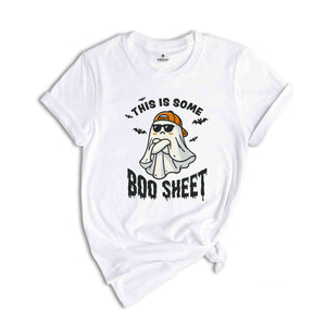 This Is Some Boo Sheet Shirt, Funny Halloween Ghost Shirt, Halloween Gift, Spooky Season Shirt, Ghost Shirt, Boo Shirt, Cute Halloween Tee