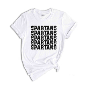 Team Mascot Shirt, Spartans Mascot Shirt, Spartans Fan Shirt, Spartans School Shirt, School Spirit Shirt, Spartans Team Shirt, Football Tee