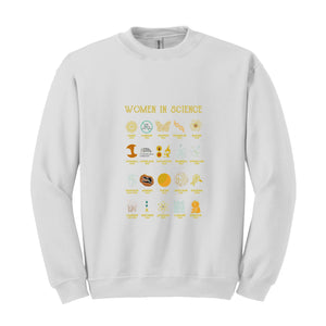 Women in Science Sweatshirt, Gift For Science, Cute Teacher Hoodie, Science Hoodie, Cool Science Hoodie, Trendy Science Hoodie