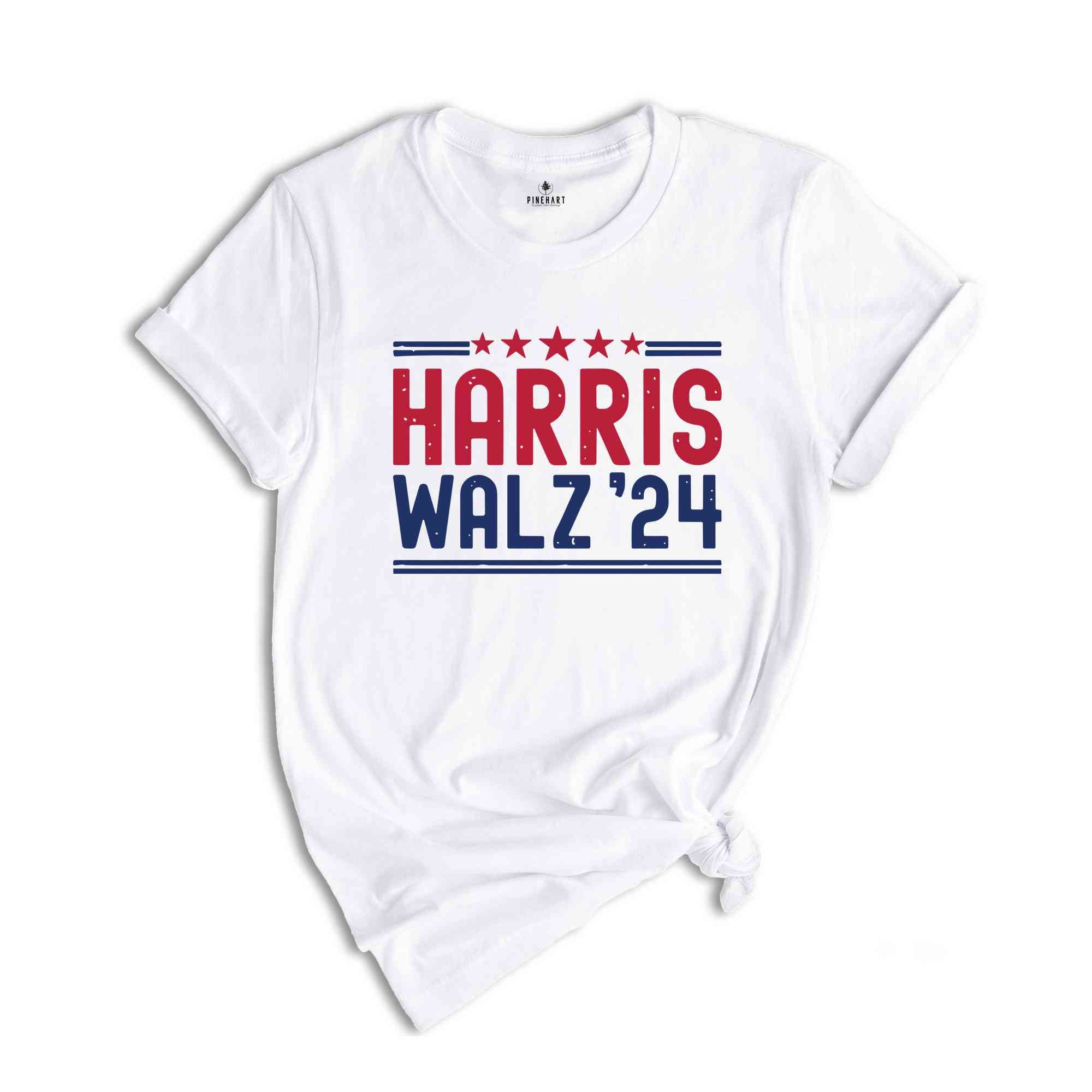 Harris Walz '24 Shirt, Kamala Walz Shirt, Madam President Tee, Kamala Shirt, Harris Walz Shirt, Usa Elections 2024