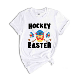 Hockey Easter Shirt, Hockey Lover Gift, Funny Easter Shirt, Easter Peeps T-Shirt, Hockey Kids Shirt, Cute Easter Bunny Shirt