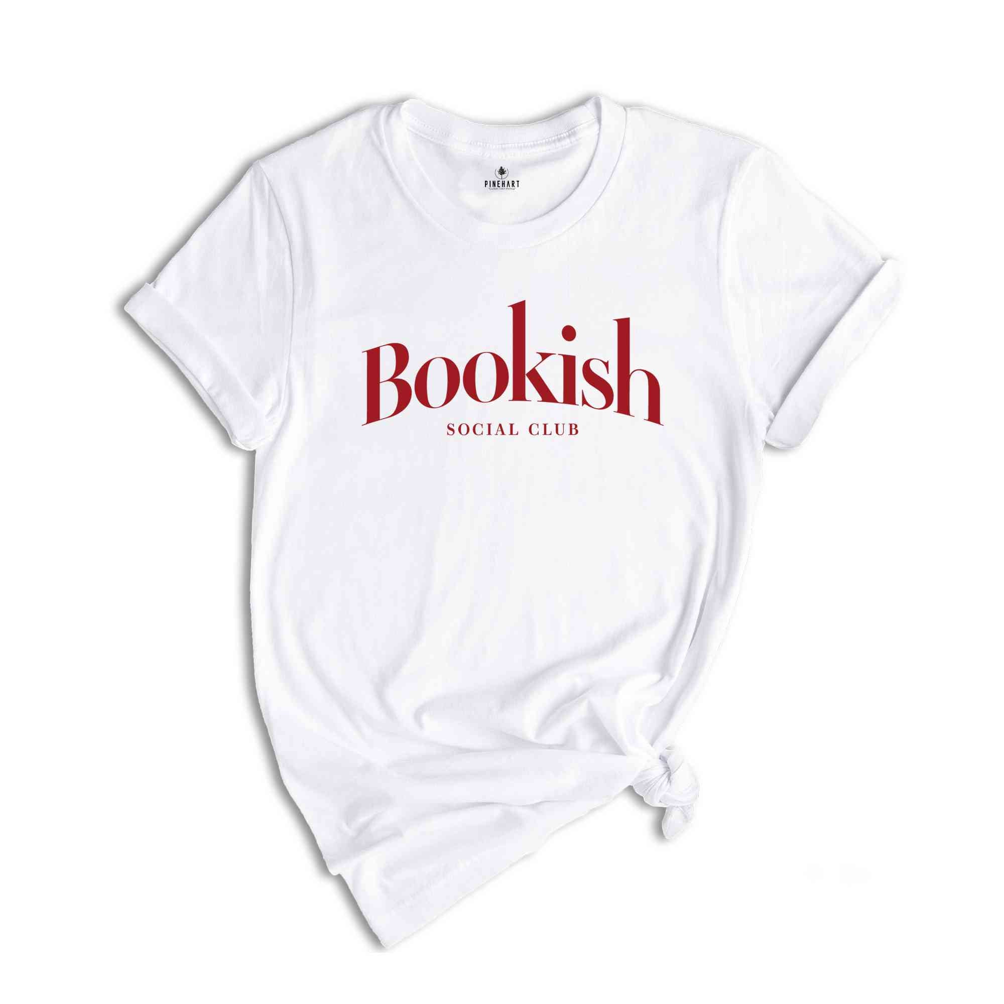 Bookish Shirt, Book Lover T-Shirt Retro Reader Tee, Born To Read Bookish Tee, Book Club T-Shirt, Social Book Club Shirt