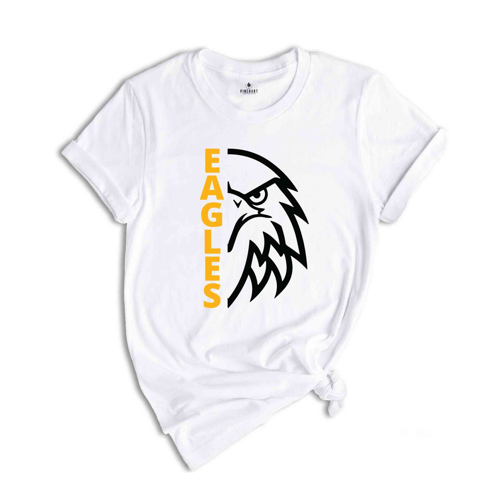 Eagles Shirt, Eagle Shirt, Custom School Name Shirt, Sports Team Shirt, Mascot Shirt, School Sports Team Shirt, School Shirt, Team Shirt