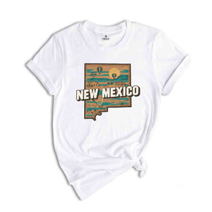 Retro State Of New Mexico Shirt, State Of New Mexico Tee, State Tee, New Mexico Shirt, New Mexico Lover Shirt, Family Trip Shirt, Travel Tee