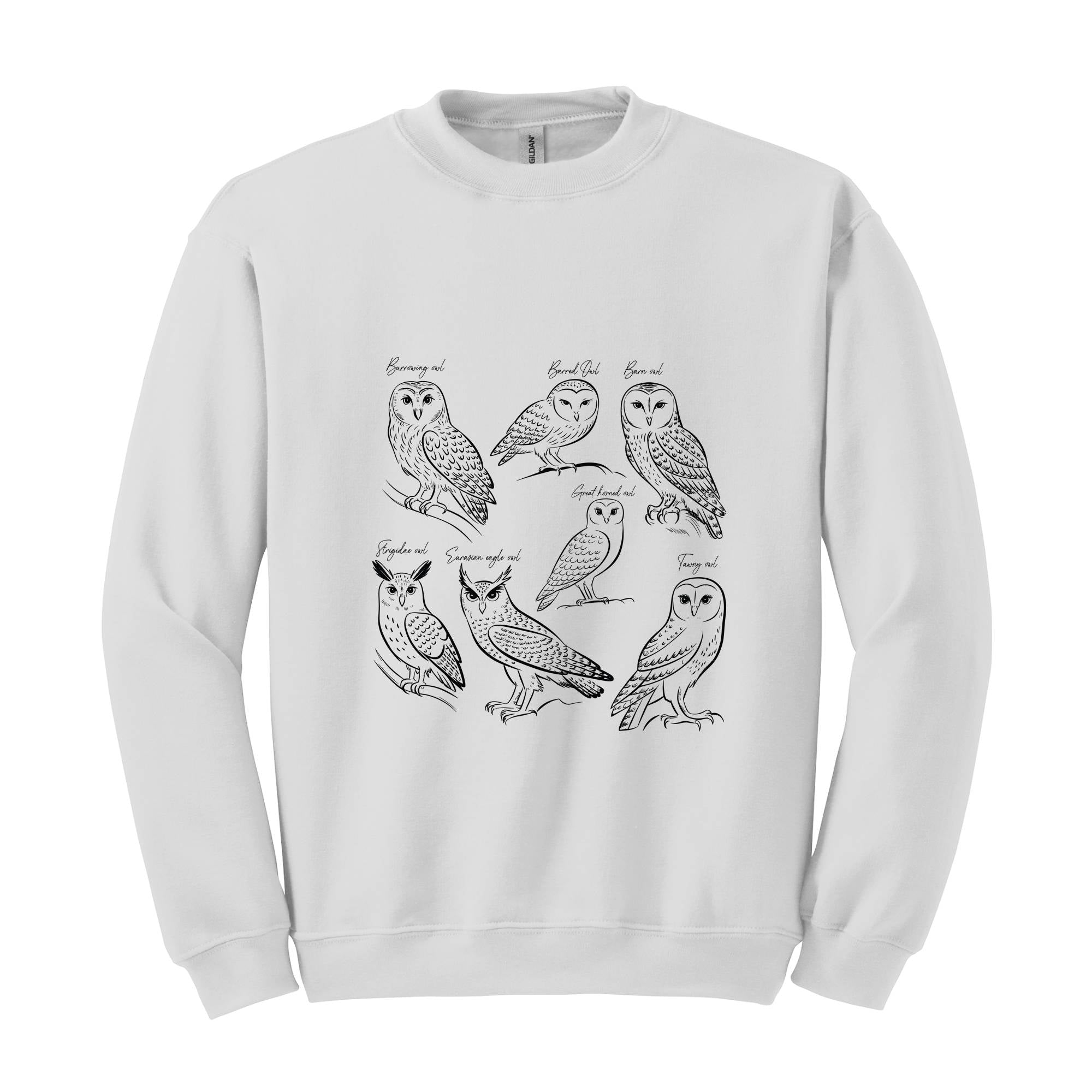 Owl Lover Sweatshirt, Birdwatcher Hoodie, Animal Lover Gift, Birdwatching Hoodie, Bird Nerd Hoodie, Animals Predator Tee, Funny Animal Tee