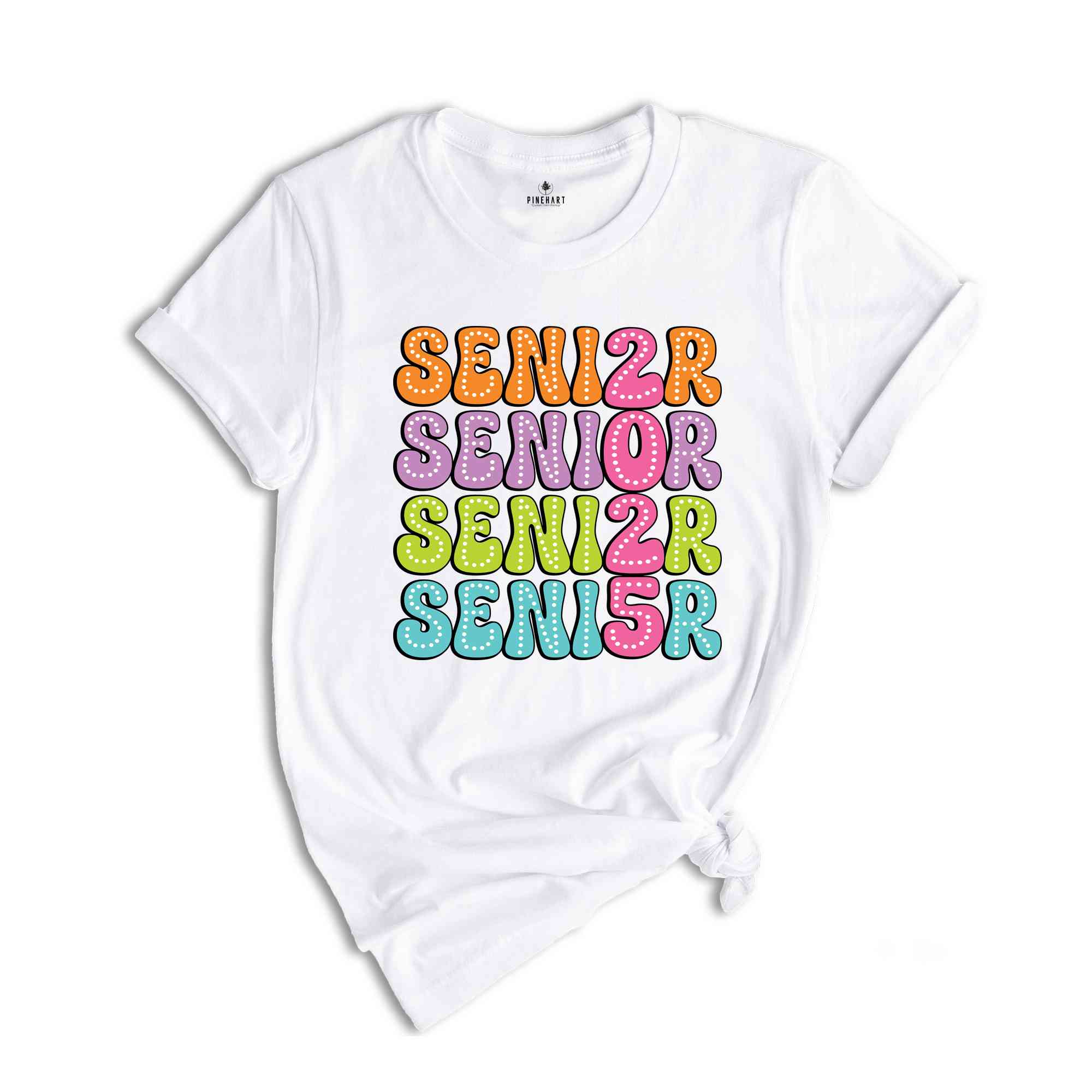 Senior 2025 Shirt, High School Graduate, Class of 2025 Senior Shirt, Senior Retro Shirt, 2025 Seniors Gift, Senior 2025 Retro Shirt