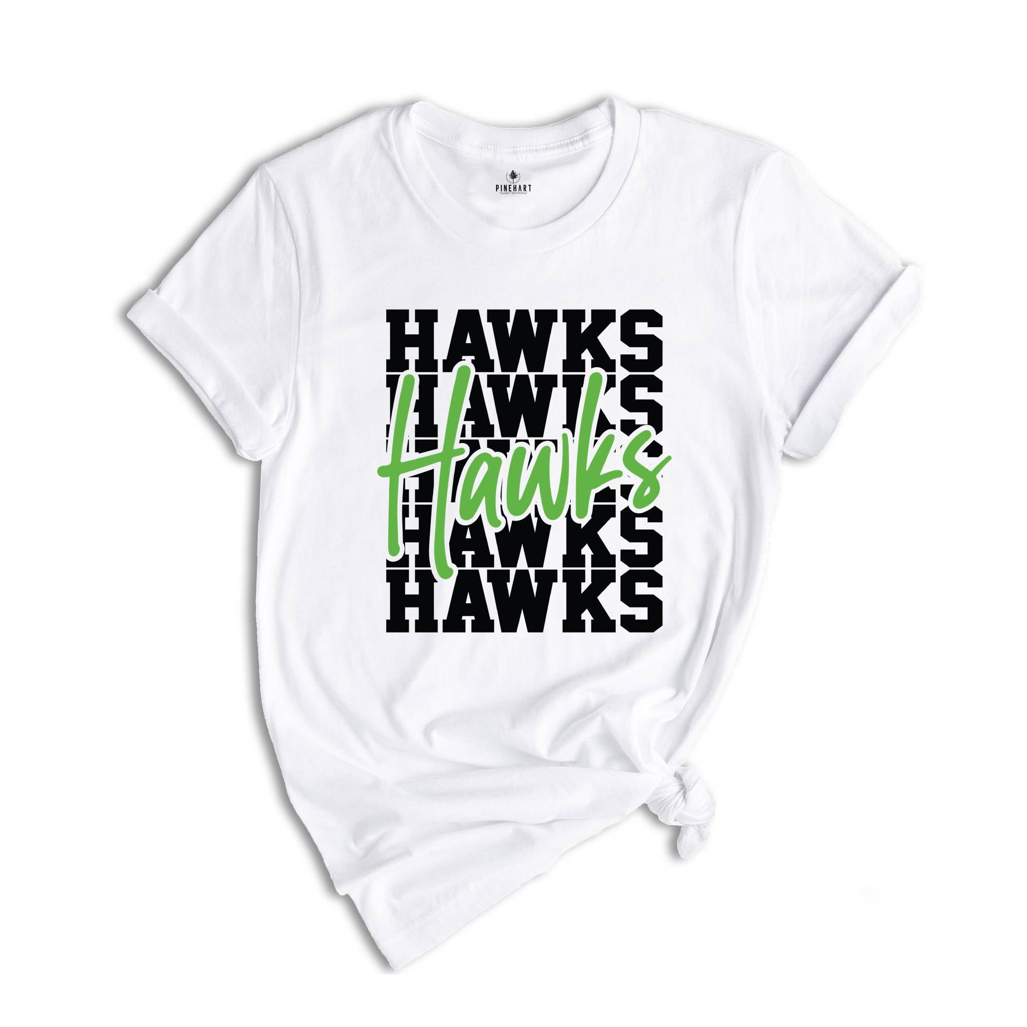 Team Mascot Shirt, Hawks Team Shirt, Hawks Football Shirt, Hawks Fan Shirt, Hawks School Shirt, Hawks School Spirit, Hawks Basketball Tee