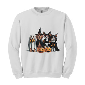 Black Labrador Halloween Sweatshirt, Ghost Dogs Sweatshirt, Halloween Dog, Halloween Shirts, Fall Sweater, Spooky Season, Dog Lover Gift