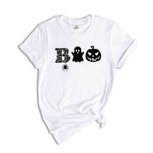 Halloween Boo Shirt, Halloween Ghost Shirt, Halloween Pumpkin TShirt, Kids Halloween Shirt, Spider Halloween Shirt, Toddler Halloween Shirt