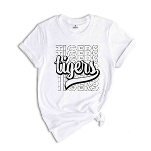 Tigers Mascot Shirt, Team Mascot Shirt, Tigers Team Shirt, Tigers Team Spirit Shirt, Tigers Fan Shirt, Tigers School Shirt