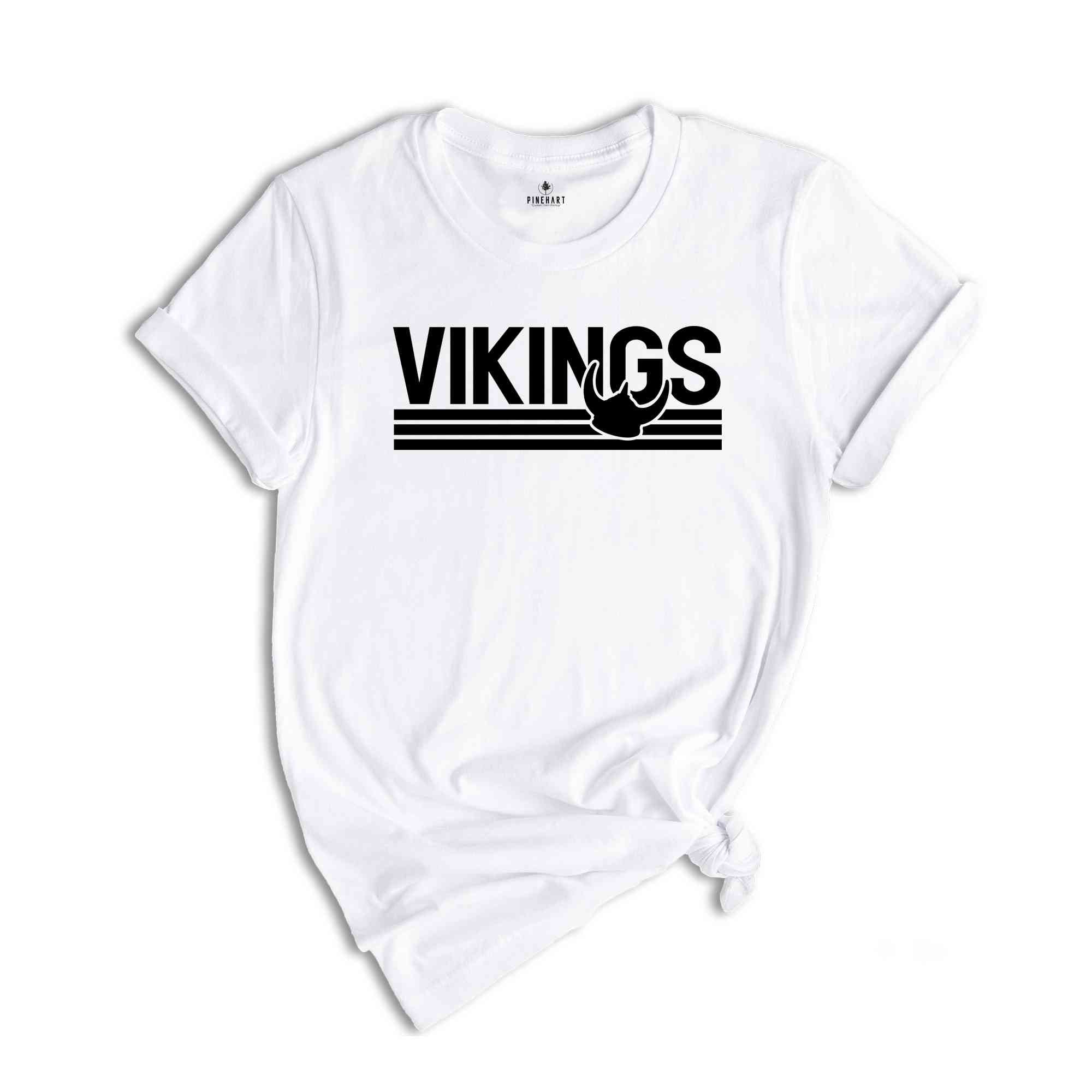 Team Mascot Vikings Shirt, Vikings Team Shirt, Vikings Team Spirit Shirt, Vikings Fan Shirt, School Spirit Shirt, Vikings Mascot Shirt