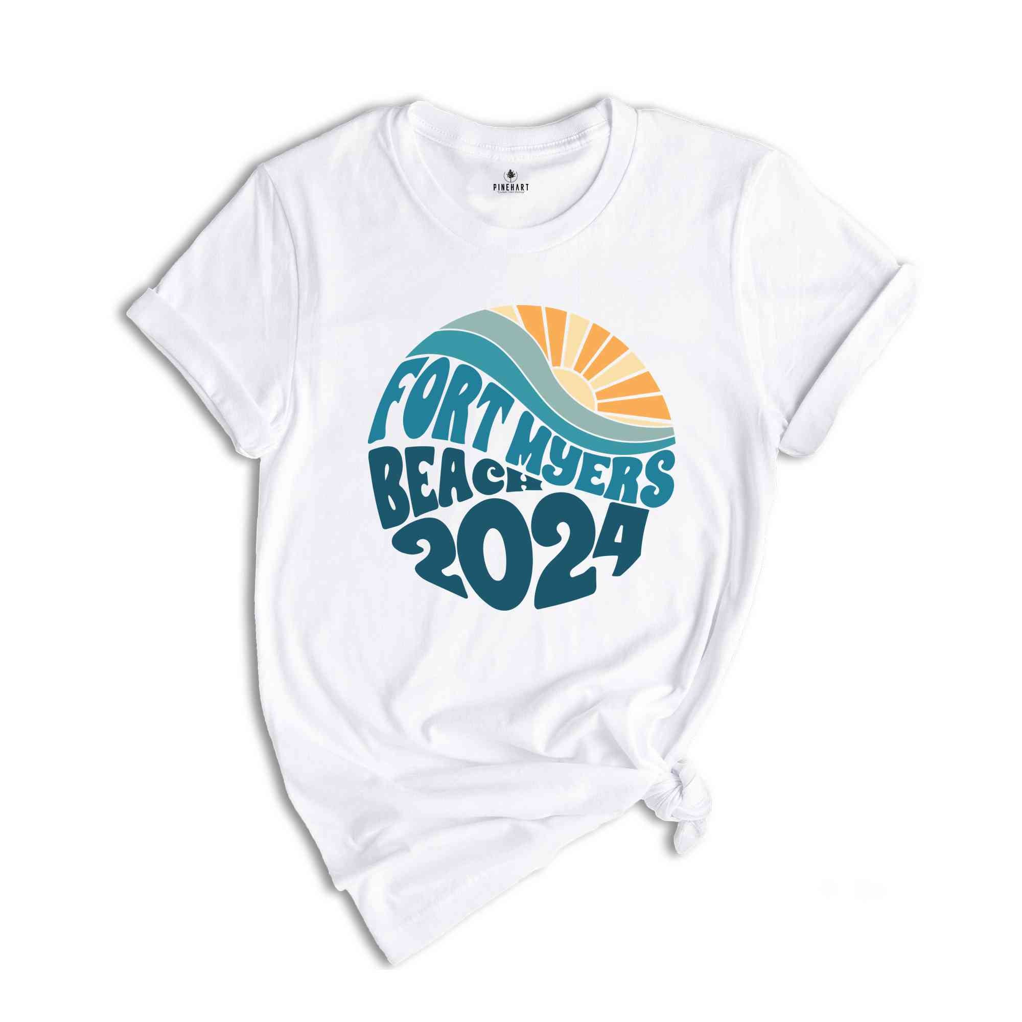 Fort Myers Beach 2024 Shirt, Summer Shirt, Beach Vacation Shirt, Summer Trip 2024 Shirt, Gift For Holiday, Family Vacation Shirts