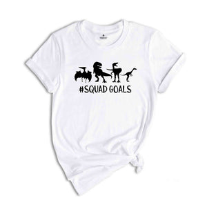 Squad Goals Shirt, Dinosaur Lover Shirt, Dinosaur Party, Dinosaur Gifts, Dinosaur Birthday, Dinosaur clothing, Birthday shirt, T-Rex Shirt