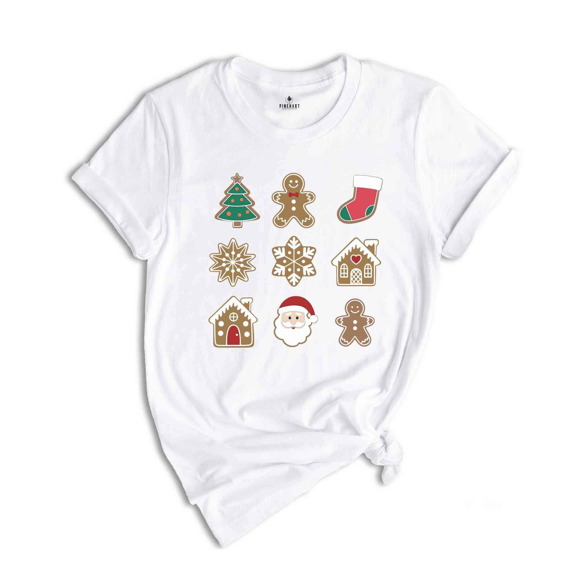 Christmas Gingerbread Shirt, Cute Christmas Shirt, Gingerbread Man Shirt, Holiday Shirt, Winter Shirt, Gift for Baker Christmas