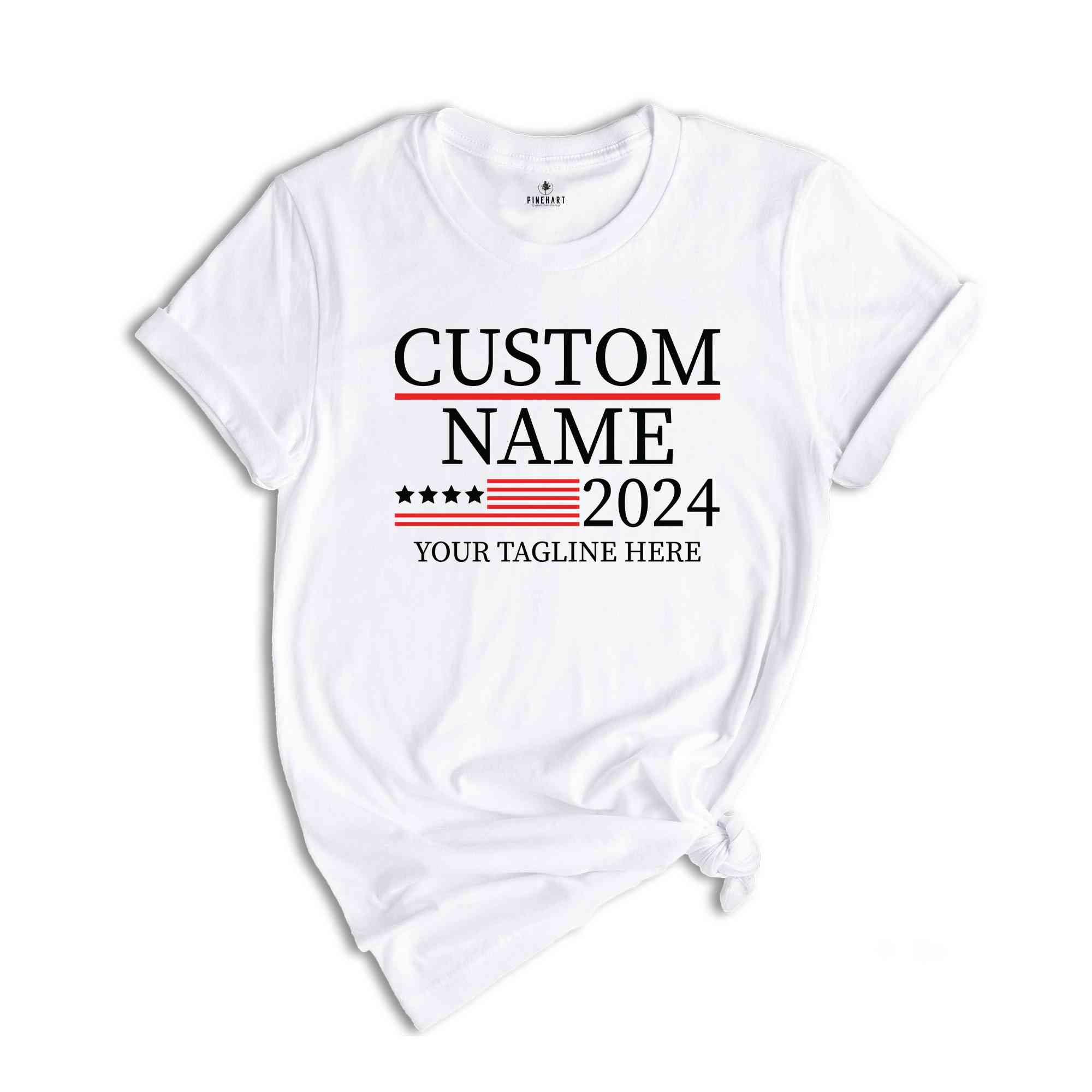 Custom Name Election Shirt, Customized Election Shirt, 2024 Election Shirt, Gift For Election, President Election Shirt