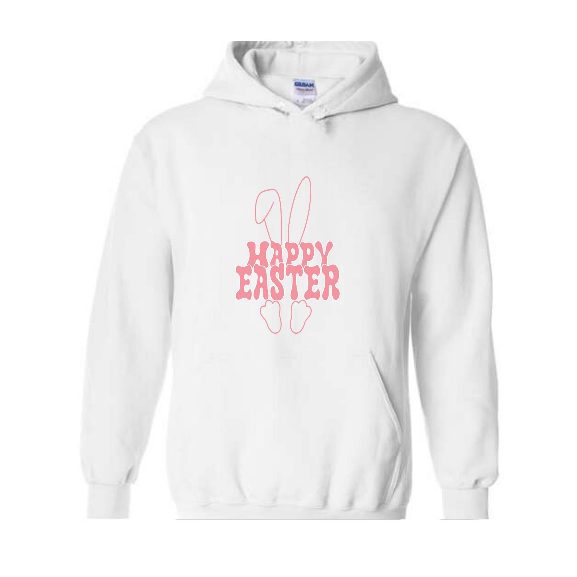 Happy Easter Hoodie, Easter Bunny Hoodie, Cute Bunny Hoodie, Christian Easter Hoodie, Easter Egg Hoodie