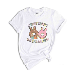 Bunny Kisses Easter Wishes Shirt, Easter Day Shirt, Easter Bunny Tee, Easter Day Gift, Cute Easter Day T-Shirt