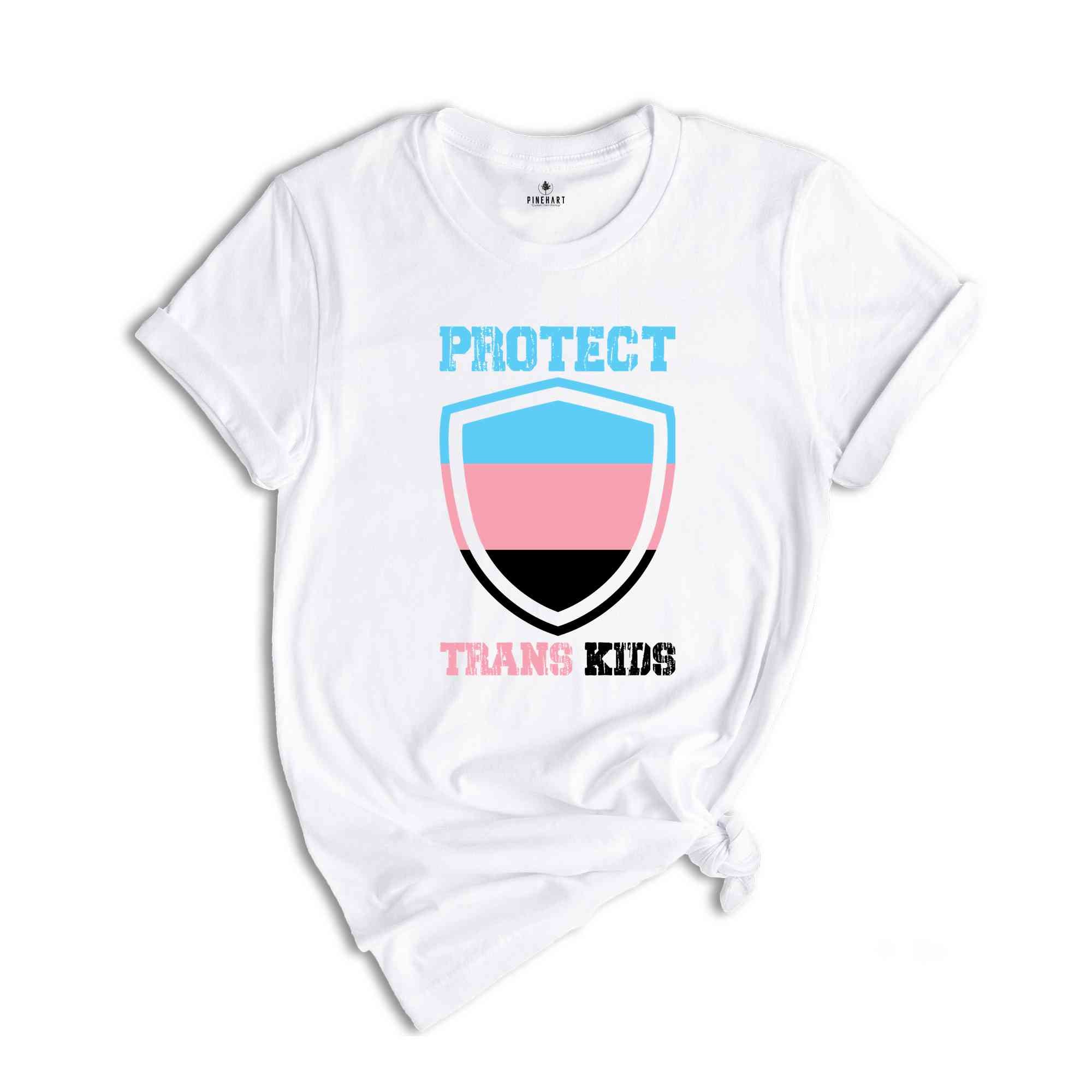 Support Trans Children Tee, Protect Trans Kids Shirt, Rainbow Pride Shirt, Pride Ally Tee, Trans Pride Shirt, Trans Gift, Equality Shirt