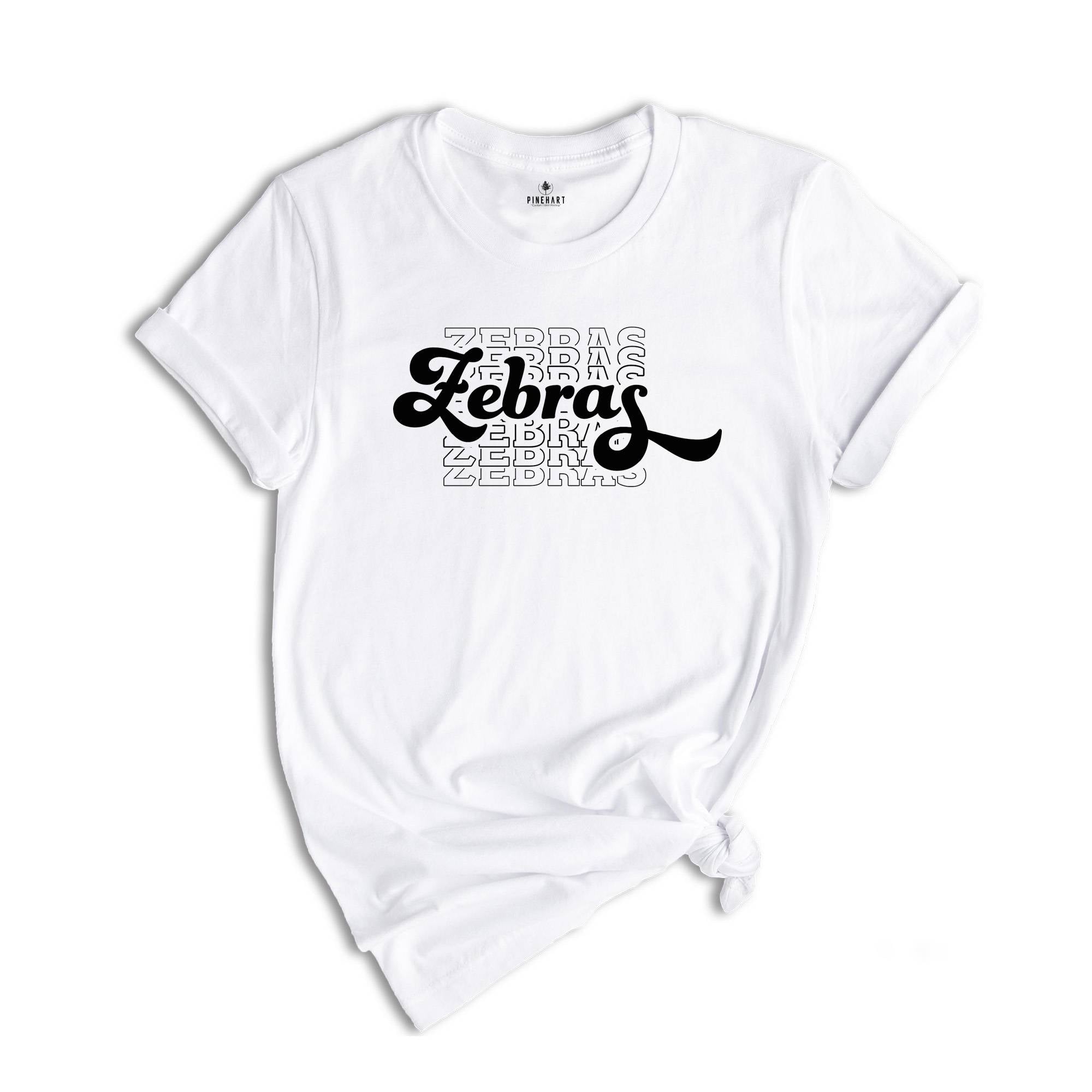 Team Mascot Shirt, Zebras Team Shirt, Zebras Team Spirit Tee, Zebras Fan Shirt, Zebras School Shirt, Zebras School Spirit