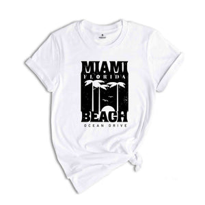 Miami Beach Ocean Drive Shirt, Trendy Beach Shirt, Beach Shirt, Vacation Shirt, Summer Shirt, Trendy Summer Shirt