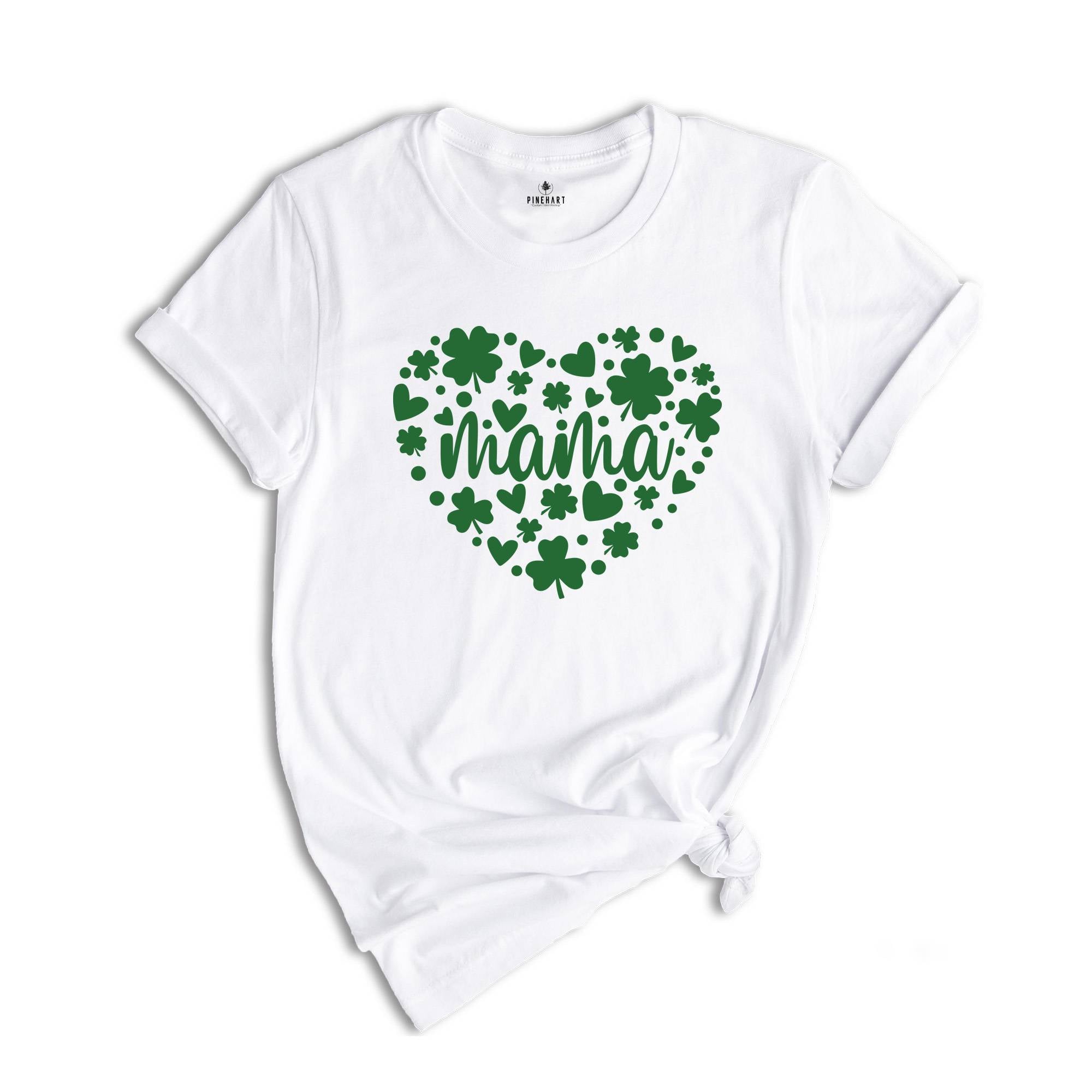 St. Patrick’s Day Heart Shirt, Mama Mini Shirt, Lucky Mama Shirt, Lucky Mini Shirt, St. Patrick’s Shirt, Mama St. Pattys Shirt, Mini Shirt