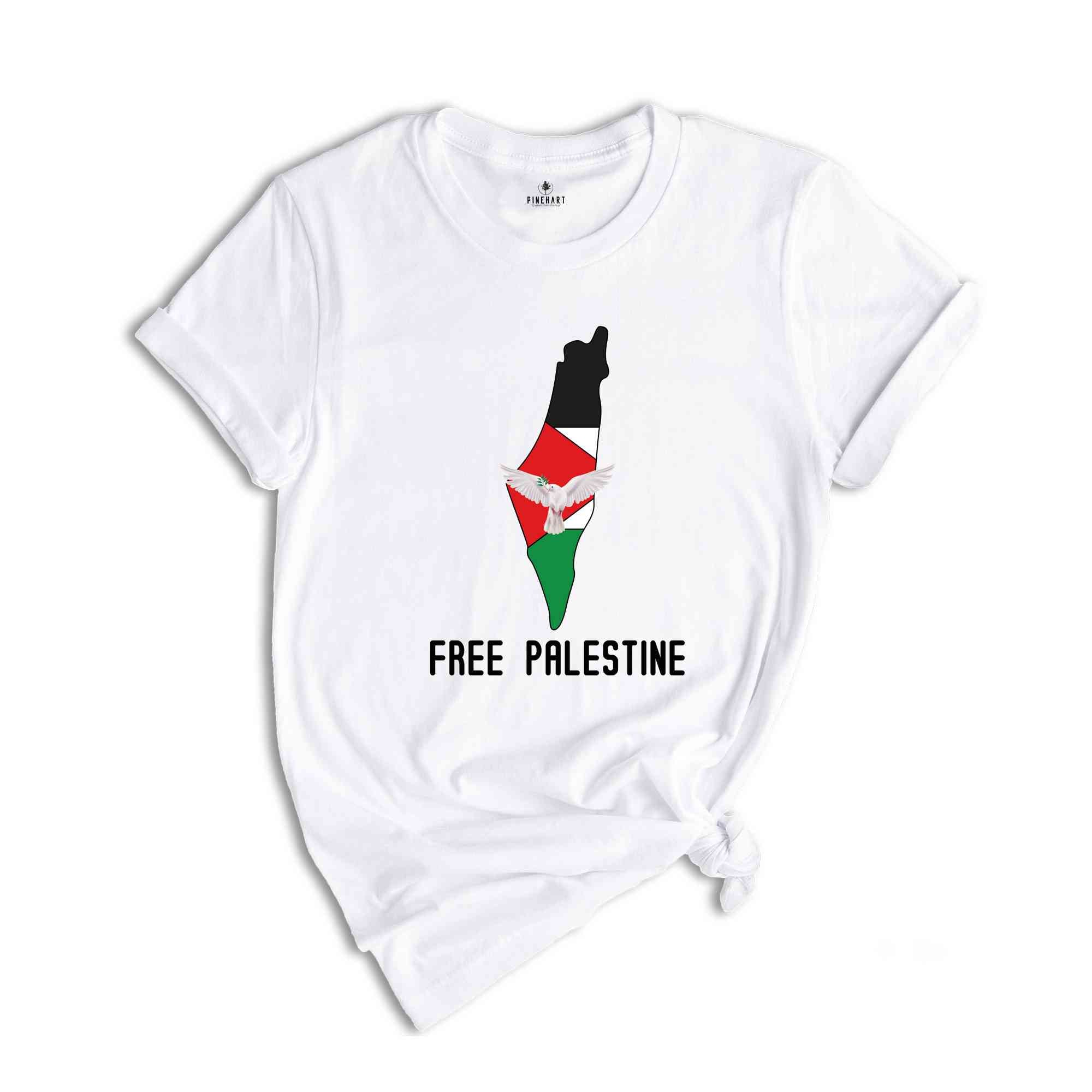 Free Palestine Shirt, Social Justice Shirt, World Peace Shirt, Solidarity Shirt, Emblematic Clothing, Human Rights Shirt