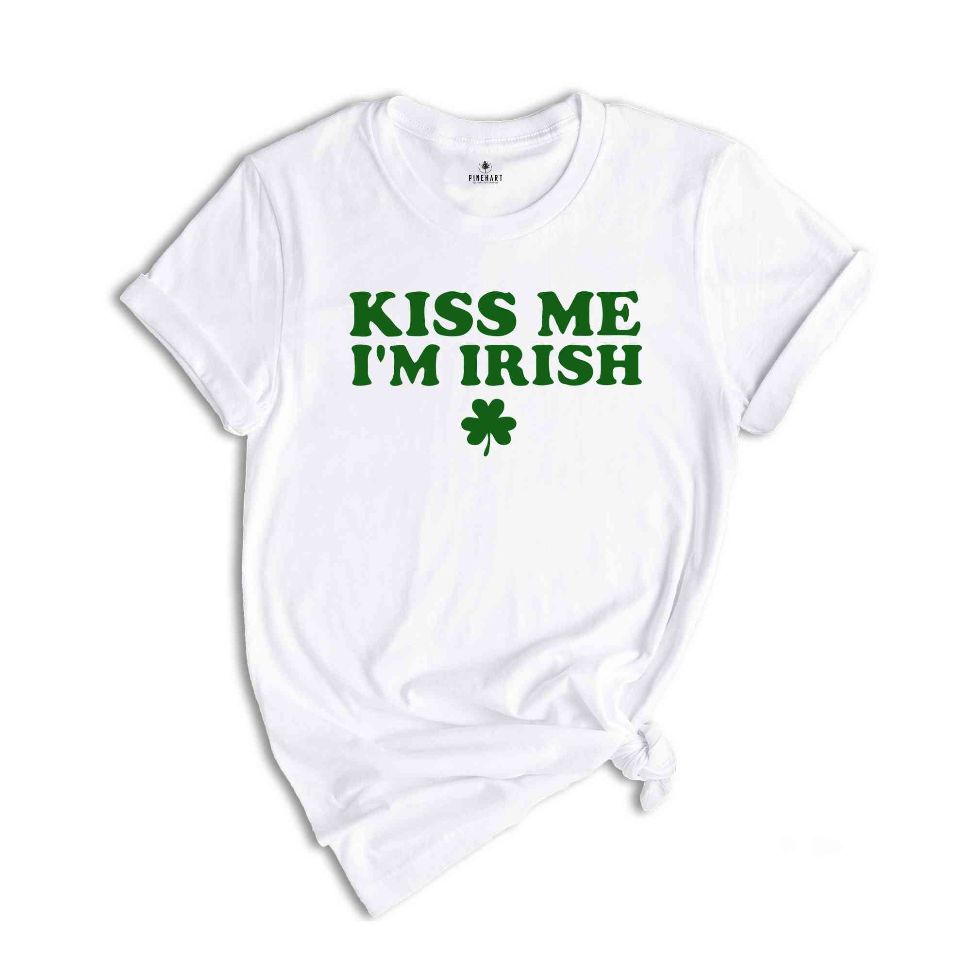 Kiss Me I’m Irish Shirt, Shamrock Rainbow Shirt, St Patricks Day Shirt, St Patricks Shirt, Unicorn Shirt, St Patty's Shirt