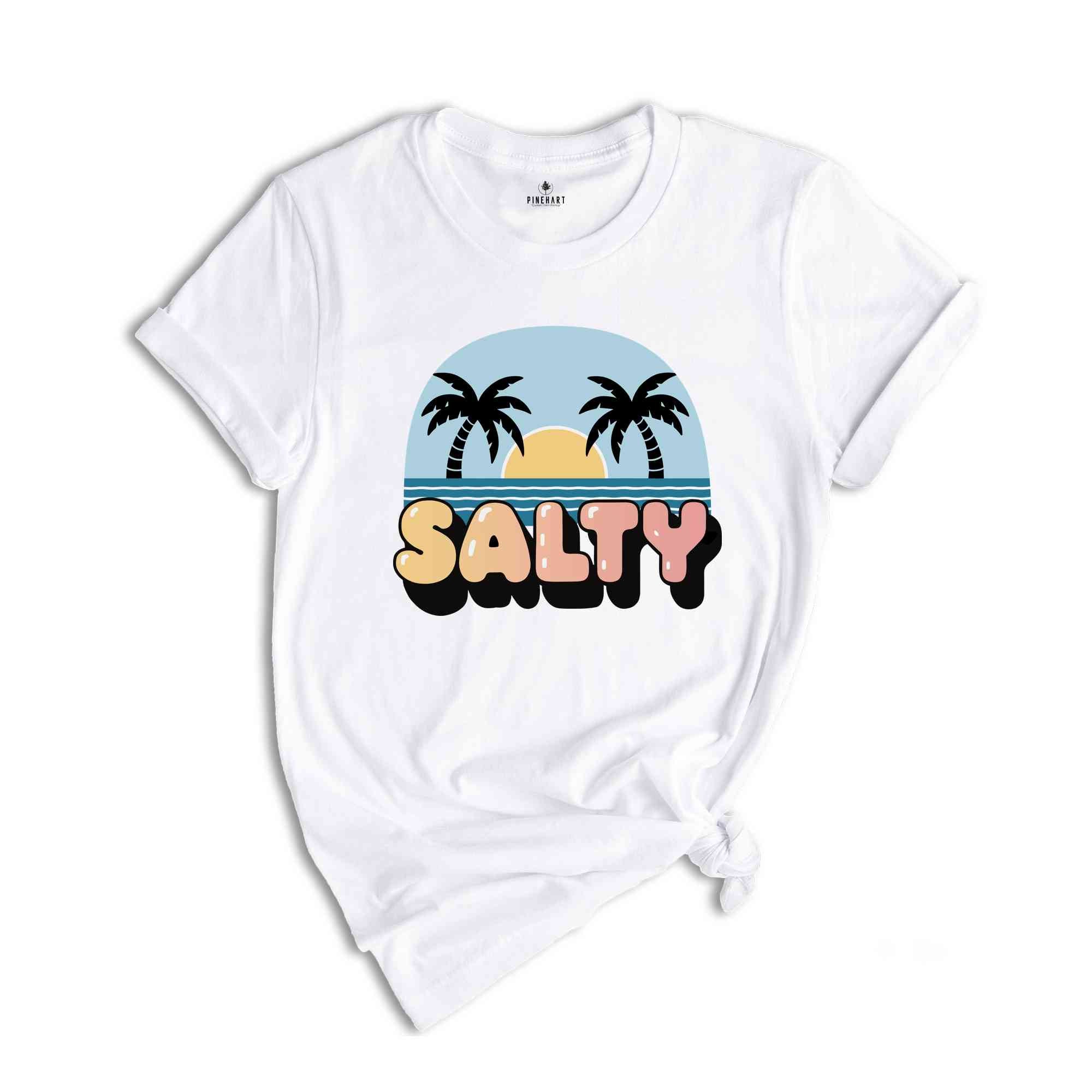 Salty Shirt, Trendy Beach Shirt, Beach Shirt, Beach Shirt, Vacation Shirt, Trendy Summer Shirt, Summer Mom Shirt